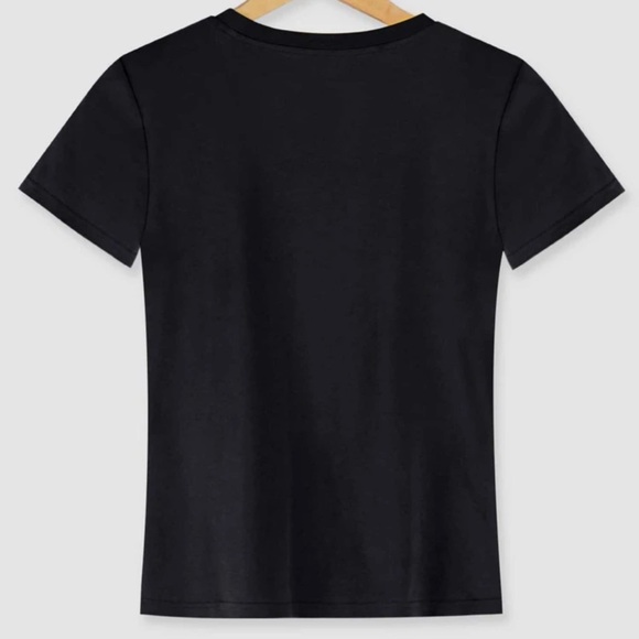 Radiate positivity rainbow graphic tee black - Picture 2 of 3